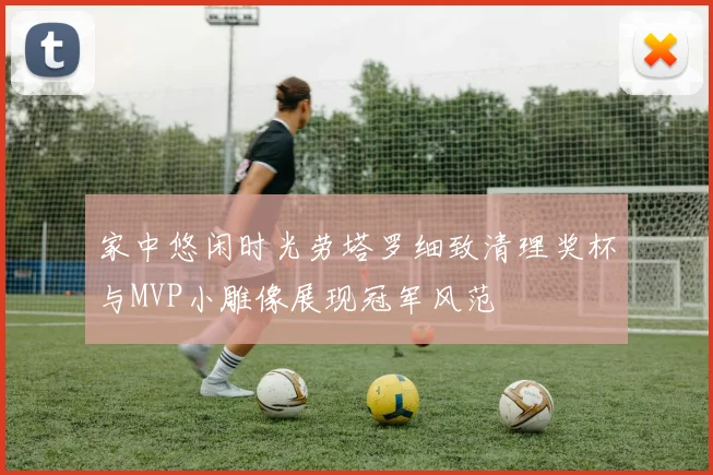 家中悠闲时光劳塔罗细致清理奖杯与MVP小雕像展现冠军风范